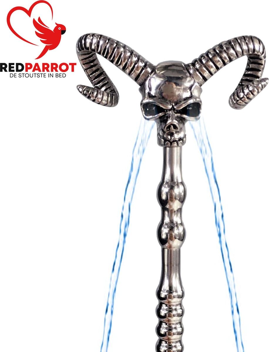 Devil Holle Penis plug PRO SILVER - Urethrale dilator - RVS - 7MM — afbeelding 1