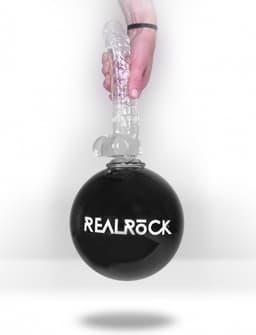 6" / 15 cm Realistic Dildo With Balls - Pink — thumbnail 2