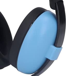 Oorkappen met Geluidsreductie voor Baby's Vouwbare Oorkappen voor Baby's met Zachte Kussens voor Slapen Reizen (Blauw) — thumbnail 2