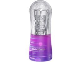 Cup Masturbator - Paars/Transparant