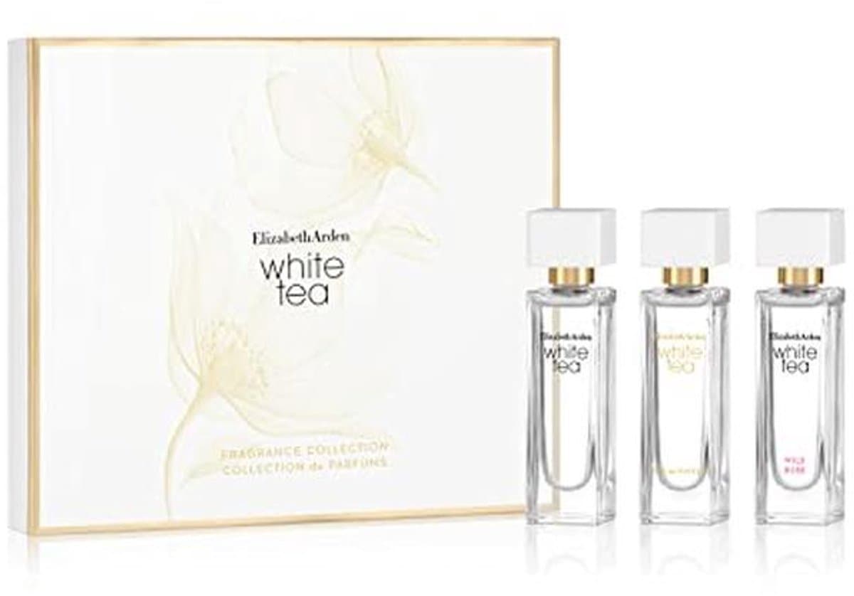 Gift Set White Tea met Bloemige en Levendige Geuren - 3 Miniaturen van 10 ml voor Vrouwen — afbeelding 1