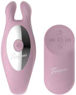 Teazers – Bunny Couple Vibrator met afstandsbediening – Roze — thumbnail 2