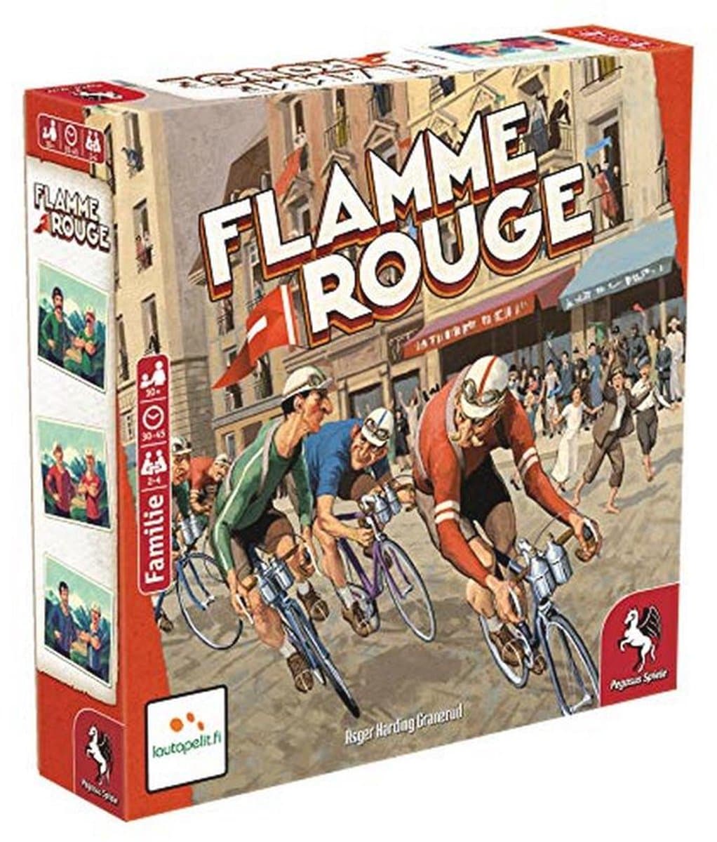 Wielrenspel Flamme Rouge - Tactisch en Snel Spel voor 2 Spelers — afbeelding 1