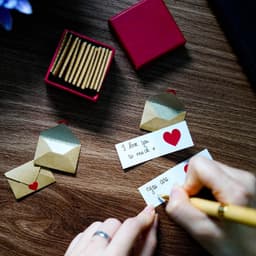 Romantische Liefdesbriefjes en Lege Kaartjes met Mini Enveloppen voor Cadeau — thumbnail 4