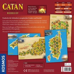 Catan Scenario Reislust - Ontdek Europa met Dubbelzijdige Speelplannen — thumbnail 2