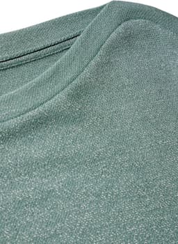 Glitter T-Shirt Salvia Groen Dames Oversized XL — thumbnail 3