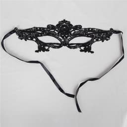 Zeloria Venetiaanse Maskers – 2 Stuks – Sexy Oogmasker Set – Kant – Erotisch Maskerade Masker – Zwart — thumbnail 3
