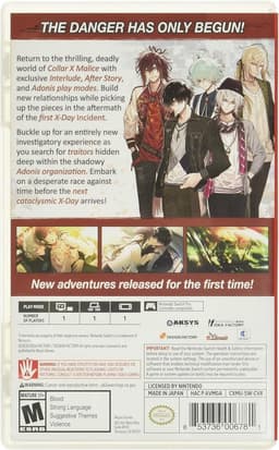 Collar X Malice Unlimited - Spannende Visual Novel met Intrige en Mysterie — thumbnail 3