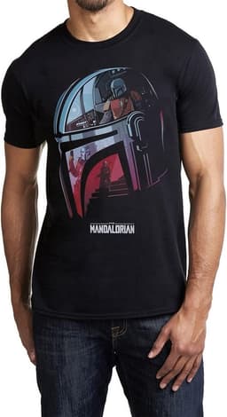 The Mandalorian Merchandising T-shirt voor Heren met Officieel Ontwerp — thumbnail 3