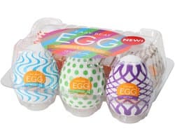Tenga - EGG Variety Pack Wonder - Mini Masturbator - 6 stuks