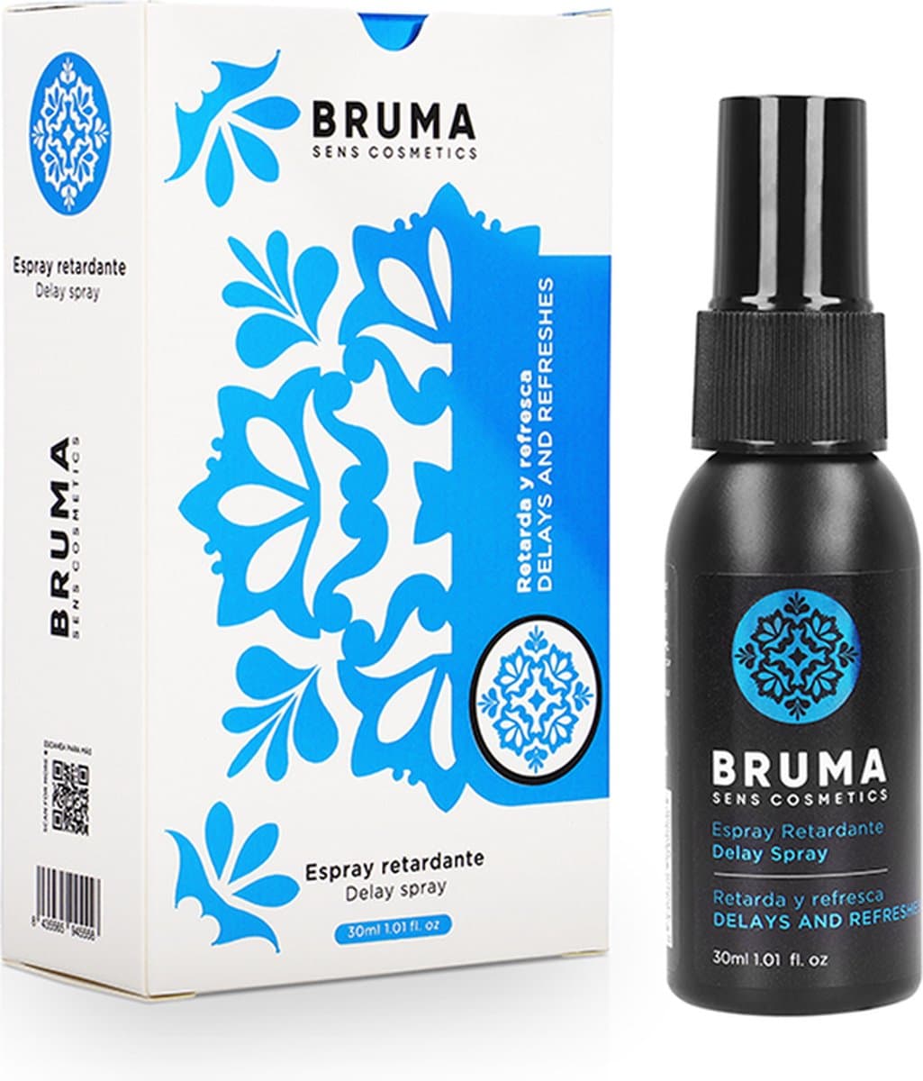 BRUMA - DELAY AND REFRESHES SPRAY 30 ML | STIMULEREND MIDDEL | GLIJMIDDEL — afbeelding 1