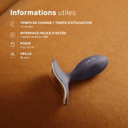LELO SURFER 2 — Anale vibrerende plug — App-gestuurd — Unisex design — Cyber ​​Purple — thumbnail 3