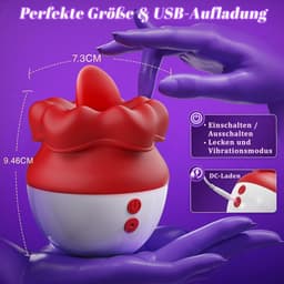 Vibrators, op afstand bestuurbare clitorisvibrators voor vrouwen, seksspeeltjes, clitoris-zuigspeeltjes. — thumbnail 4