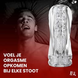 Toys Hub® Masturbator voor Man met Glijmiddel – Ebook Masturberen - Pocket Pussy - Realistisch – Vacuümfunctie – Blowjob – Kunstvagina - Sex Toys voor Mannen - 16,5 CM — thumbnail 3