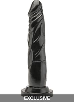 Realistische dildo 7" (17.8 cm) beige — thumbnail 4