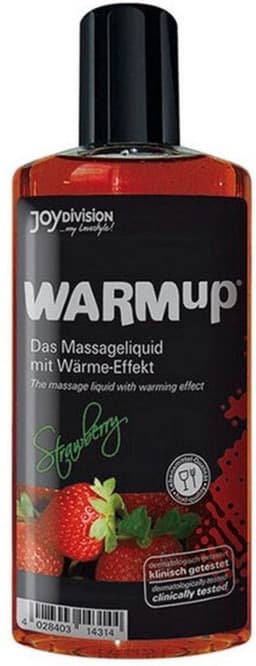 Joy Division-Warmup Erdbeer - 150 ml - Massageolie — thumbnail 3