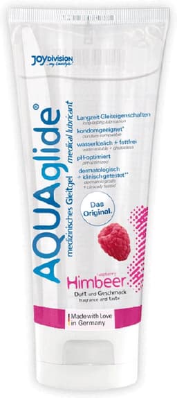 Joydivision - AQUAglide - Glijmiddel Frambozen - 100 ml — thumbnail 5