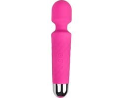 EasyToys - Mini Wand Vibrator - Wandvibrator - Ook voor Massages - Oplaadbaar - Waterproof - Wand Vibrator - Vibrator - Vibrators voor Vrouwen - Sex Toys voor Vrouwen - Vibrators - Roze