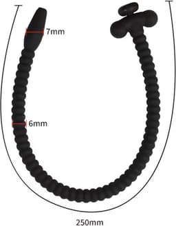 Holle Plasbuis Injector met Dop - Penisplug - Urine - Urethrale — thumbnail 2