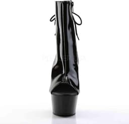 EU 41,5 = US 11 | ASPIRE-1018 | 6 Heel, 2 1/4 PF Open Toe/Heel Ankle Boot, Side Zip — thumbnail 2