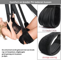 ApexArte® Sex Schommel Volwassenen - Sex Stoel - Sex Toys voor Koppels - Mannen & Vrouwen — thumbnail 3