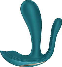 Satisfyer Top Secret+ | Vibrator voor G-spot- & anale stimulatie | 2 apart regelbare motoren | 12 trilprogramma's | werkt op batterijen (CR2) | siliconen | discreet te dragen — thumbnail 5