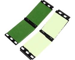 Snaar Reiniger - Gitaar Accessoire - Instrument Onderhoud - Herbruikbaar Hulpmiddel - 11 x 6 x 0.8 cm - Diverse Kleuren