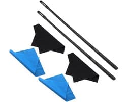 Fluit Reinigingsset - Muziekonderdelen - Instrument Onderhoud - Speciaal Ontworpen - 35cm Staaf - Zwart
