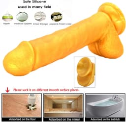 Super Zachte Waterdichte Gereedschap Dî_dlõs voor Vrouwen met Sterke Zuignap Handsfree — thumbnail 2