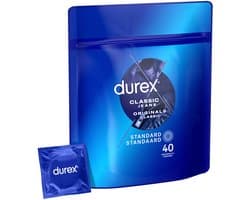 Durex Classic Natural x40 - 2 Stuks - Voordeelverpakking