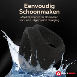 Quick Relief Cockring Essential™ - Cockring - Siliconen - Penis Ring - Cock Ring - Sex toys - Seksspeeltje voor Mannen - Sex Toy — thumbnail 4