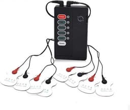 Elektrische stimulatie erogene zones - 8 pads - Tepels - Clitoris - Penis - Eikel - Anaal - Stroom - Schok — thumbnail 1