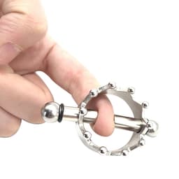 Fixxx - Magnetische Tepelklemmen met Kroontje - 2 stuks — thumbnail 2