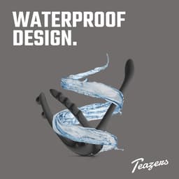 Teazers - Driedubbele Prostaat Vibrator met Afstandsbediening - Buttplugs - Buttplug Vibrator - Anal Plug - Sex Toys voor Mannen - Seksspeeltjes - Dildo Mannen Anaal - Vibrators voor Mannen - Cockring - Cockringen - Zwart — thumbnail 2