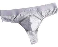 Heren Sexy Ondergoed Slip - Ademende Katoenen G-String met U-Vorm Pouch