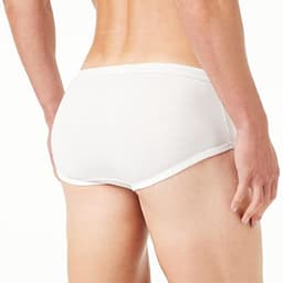 Heren Ondergoed Hoogwaardige Katoen 4-Pack – Comfortabele Open Slips met Hoge Taille — thumbnail 3
