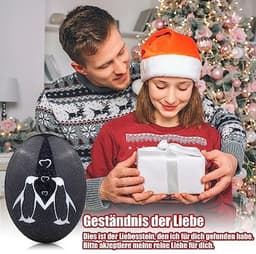 Romantisch Pinguïn Cadeau – Perfect voor Trouwdag, Valentijnsdag en Huwelijkscadeau — thumbnail 3