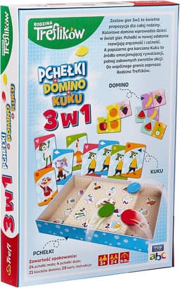 3 in 1 bordspelset: Kukushka, Domino en Fläuel — thumbnail 3