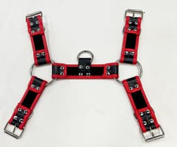 Verstelbare Borst Harnas voor Heren - Punk Stijl PU Leer Body Harness — thumbnail 4