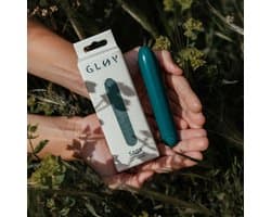 Gløv - Saga Eco Bullet Vibrator - Vibrators voor Vrouwen - Sex Toys voor Vrouwen - Duurzaam Cadeau - Duurzaamheid - Erotiek - Sex Toys voor Vrouwen met 10 Vibratiestanden - Vibrator - Groen
