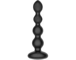 Nexus Tornado Anaal Plug Large - Roterend en Vibrerend - Geribbelde Schacht - 27 Combinaties - 3 Rotatiestanden - 6 Stimulatiemodi - IPX7 Waterdicht - 100% Siliconen - USB-oplaadbaar - Draadloze Afstandsbediening - 1 Uur Gebruikstijd
