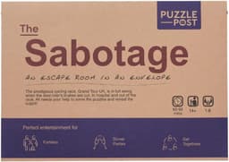 Escape Room Envelop - Puzzel Mysterie - Spelletjesavond Thuis - Interactieve Online Afsluiting - 32x23x1 cm — thumbnail 1