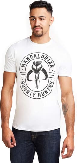 The Mandalorian Merchandising T-shirt voor Heren met Officieel Ontwerp — thumbnail 4