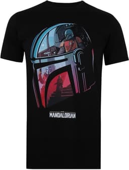 The Mandalorian Merchandising T-shirt voor Heren met Officieel Ontwerp — thumbnail 1