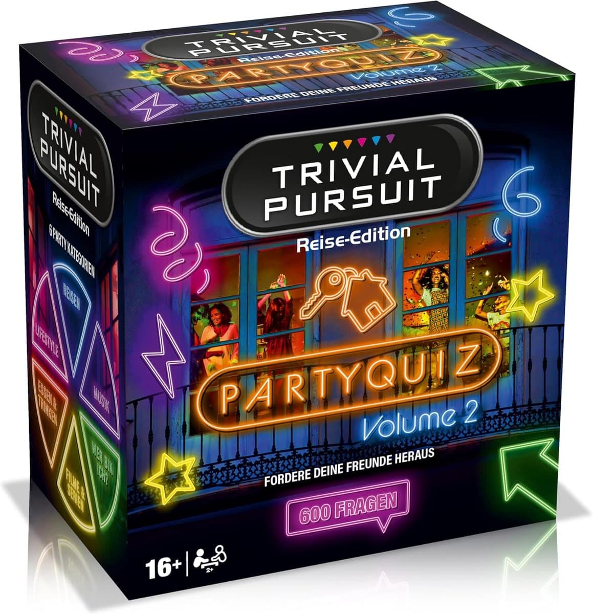Partyspel Trivial Pursuit Vragenquiz Deel 2 — afbeelding 1