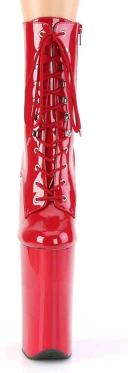 Pleaser - BEYOND-1020 Plateau Laarzen, Paaldans schoenen - Paaldans schoenen - 35 Shoes - Rood — thumbnail 2