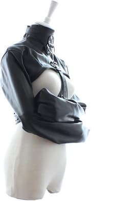 Bondage Body Bag / Dwangbuis Nylon en PU Leer - maat S/M — thumbnail 1