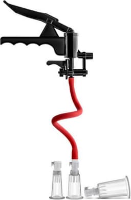Temptasia - Clitoris- En Tepel Vacuüm Zuigers Complete Set Met Grippomp — thumbnail 2