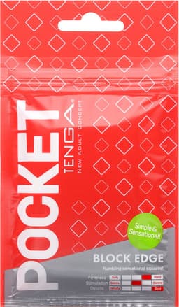 Tenga - Pocket Stroker Block Edge — thumbnail 2