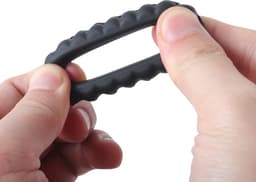 Banoch | Cockring set van zwart siliconen | 4 delig | penisring — thumbnail 5